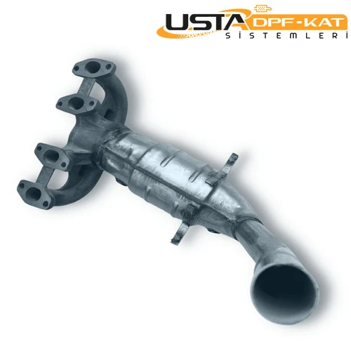 Fiat 500 Panda Lancia Ypsilon Ford Ka 1.2i 169A4000 Katalizör 2009-2016 | OEM 51864511
