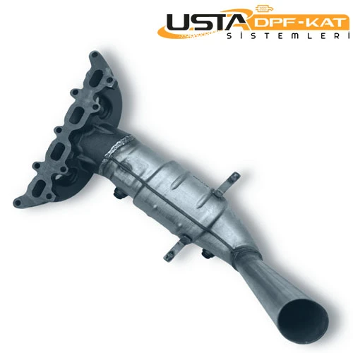 Fiat 500 1.4i 16V Katalizör 2007-2012 | OEM 51909747