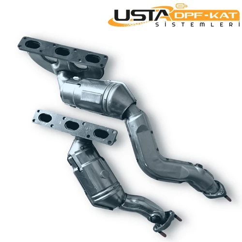 BMW E39-E53-E65 Metal Katalizör (2.2i-3.0i) | M54 Motor Yüksek Performans | OEM: 18407518679