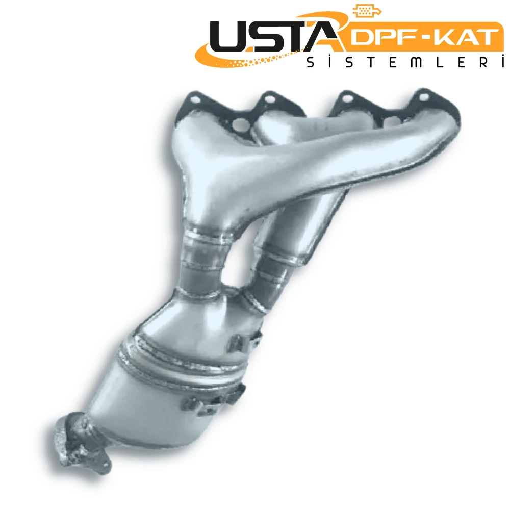 Mercedes C200 E200 CLK200 SLK200 1.8i Kompressor Katalizör 2004-2011 | OEM 2711400109
